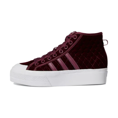 (W) adidas Nizza Platform Mid 'Victory Crimson'