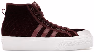 (Women) adidas Nizza Platform Mid 'Victory Crimson' H02701 (Women) adidas Nizza Platform Mid 'Victory Crimson' H02701