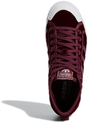 (Women) adidas Nizza Platform Mid 'Victory Crimson' H02701 Purchase (Women) adidas Nizza Platform Mid 'Victory Crimson' H02701