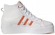 (W) adidas Nizza Platform Mid Vegan 'Putih Bliss Oren' GY1897