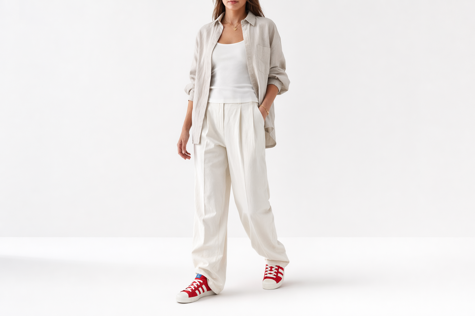 Order (Women) adidas Nizza Red/Off White/Off White KK0356