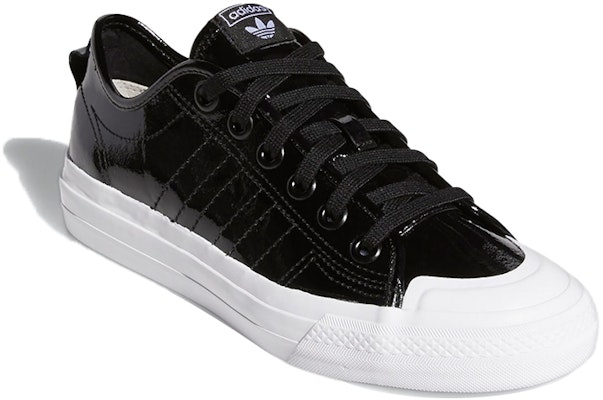 (Women) adidas Nizza RF 'Black White' FY7788 Lookbook (Women) adidas Nizza RF 'Black White' FY7788