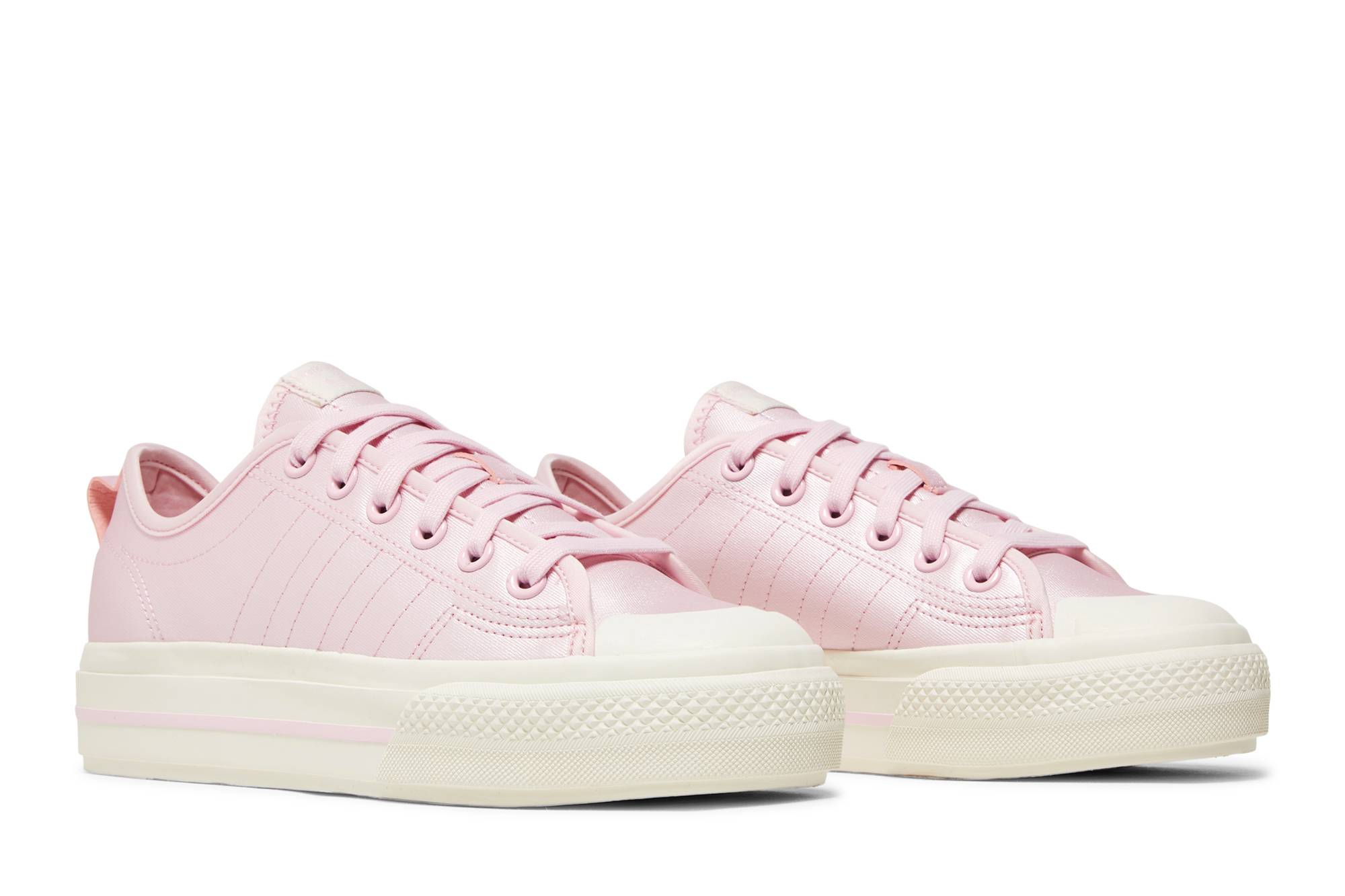 (W) adidas Nizza RF Platform 'Clear Pink White' 圖 8