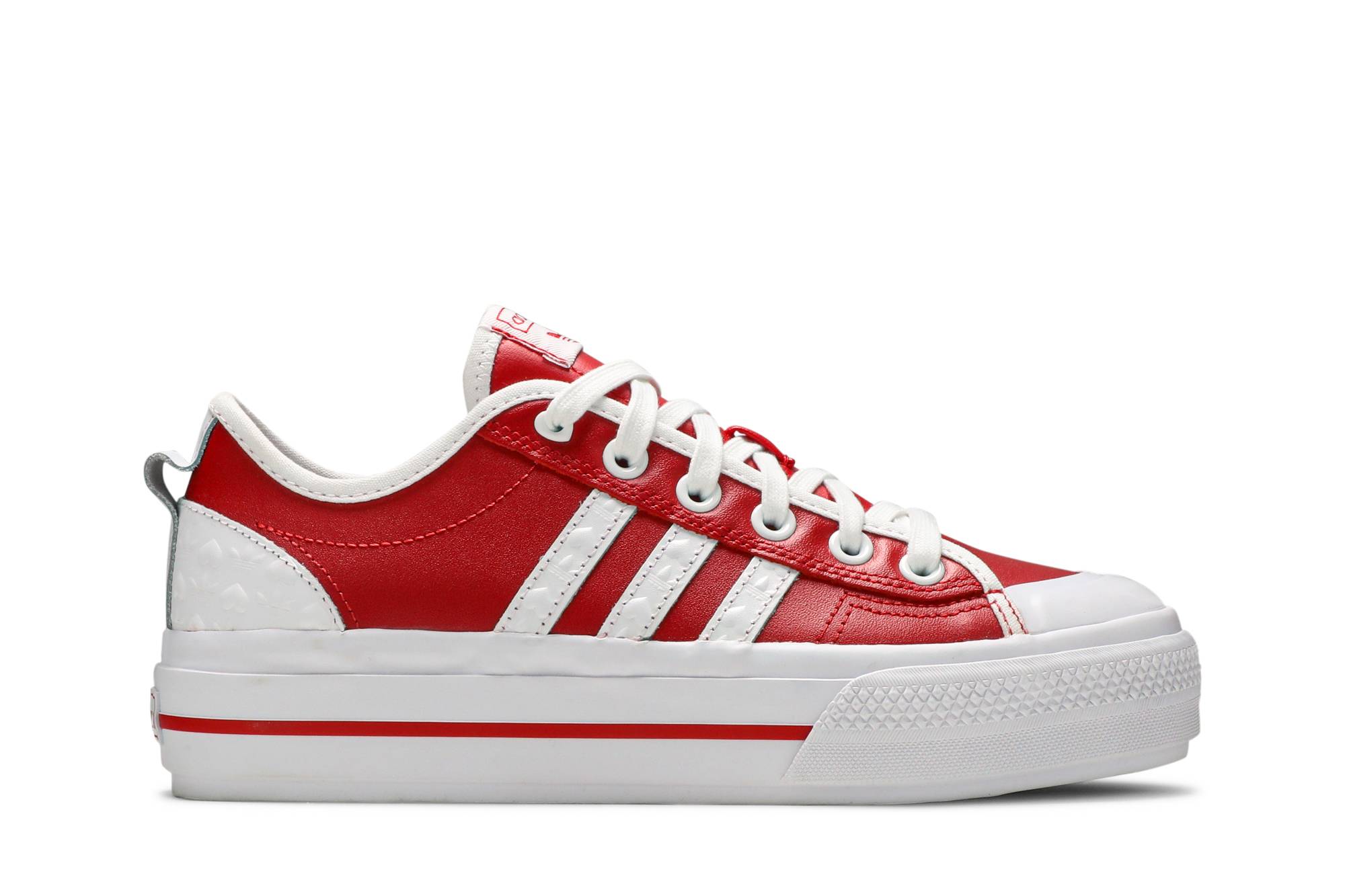 (Women) adidas Nizza RF Platform 'Heart Embossed - Scarlet' FZ1841