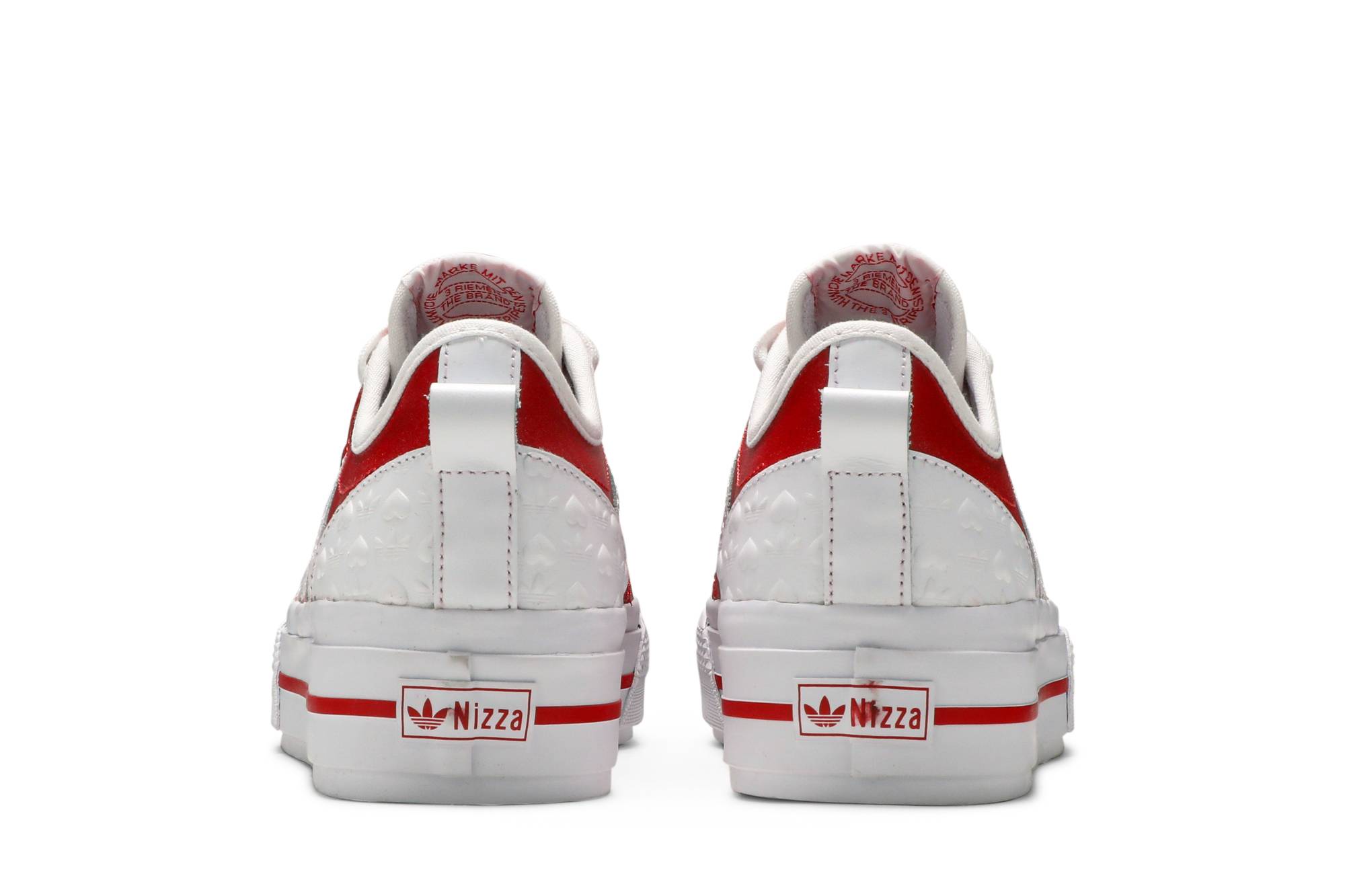 Details for (W) adidas Nizza RF Platform 'Corazón Grabado - Escarlata' FZ1841