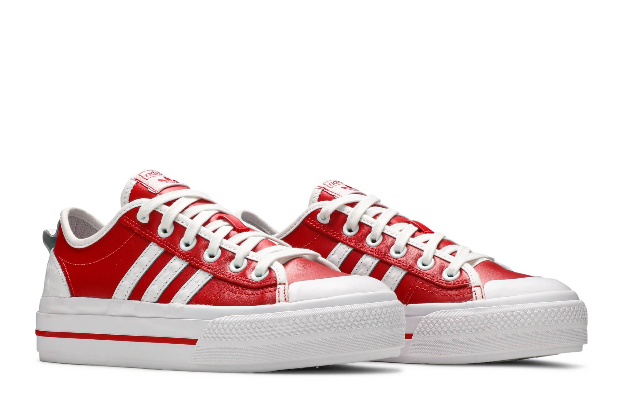 Cheap (W) adidas Nizza RF Platform 'Corazón Grabado - Escarlata' FZ1841