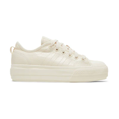 (W) adidas Nizza RF Platform 'Wonder White'
