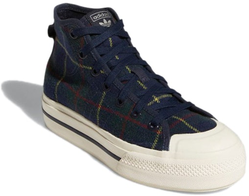 (W) adidas Nizza RF Platform Mid 'Plaid' untuk Wanita H02707 Lookbook (W) adidas Nizza RF Platform Mid 'Plaid' untuk Wanita H02707