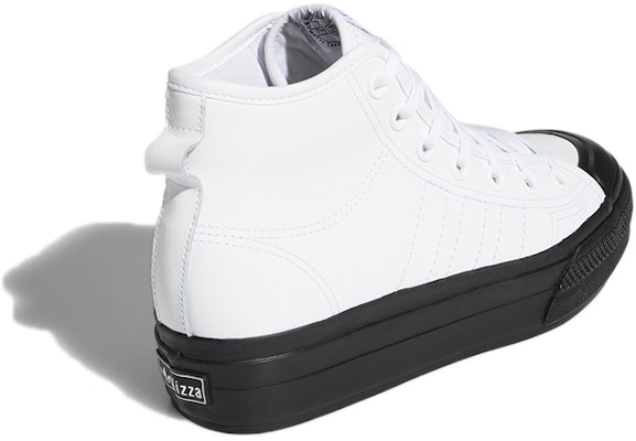 (W) adidas Nizza RF Platform Mid 'Putih Hitam' FY7606 Shop (W) adidas Nizza RF Platform Mid 'Putih Hitam' FY7606