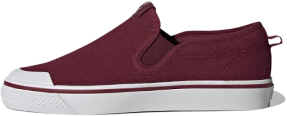 (Women) adidas Nizza Slip-On Collegiate Burgundy CG7137 Buy (Women) adidas Nizza Slip-On Collegiate Burgundy CG7137