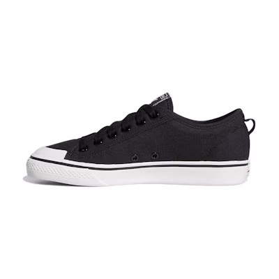 (W) adidas Nizza Trefoil 'Core Black White'