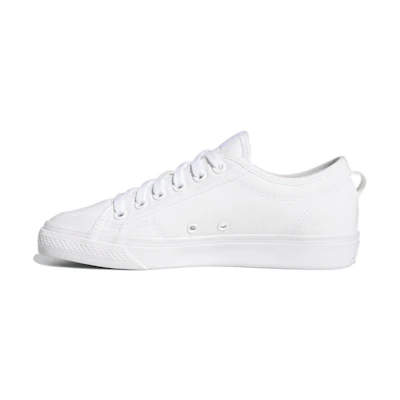 (W) adidas Nizza Trefoil 'Triple White'
