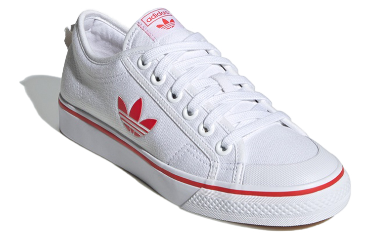 Lookbook (W) adidas Nizza Trefoil ''Bianco Rosso'' FX9267