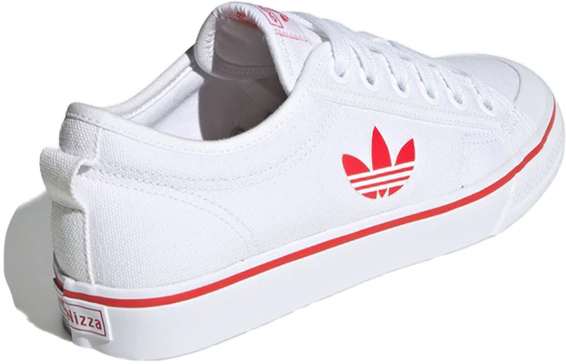 (W) adidas Nizza Trefoil ''Bianco Rosso'' FX9267 Shop (W) adidas Nizza Trefoil ''Bianco Rosso'' FX9267