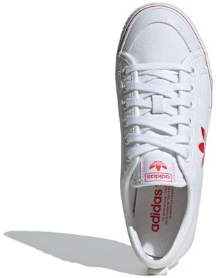 (W) adidas Nizza Trefoil 'Putih Merah' FX9267 Purchase (W) adidas Nizza Trefoil 'Putih Merah' FX9267