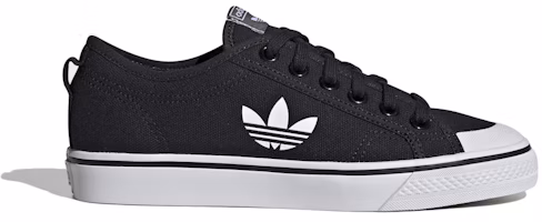 (Women) adidas Nizza Trefoil Core Black Crystal White EF1878 (Women) adidas Nizza Trefoil Core Black Crystal White EF1878