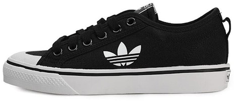 (Women) adidas Nizza Trefoil Core Black Crystal White EF1878 (Women) adidas Nizza Trefoil Core Black Crystal White EF1878