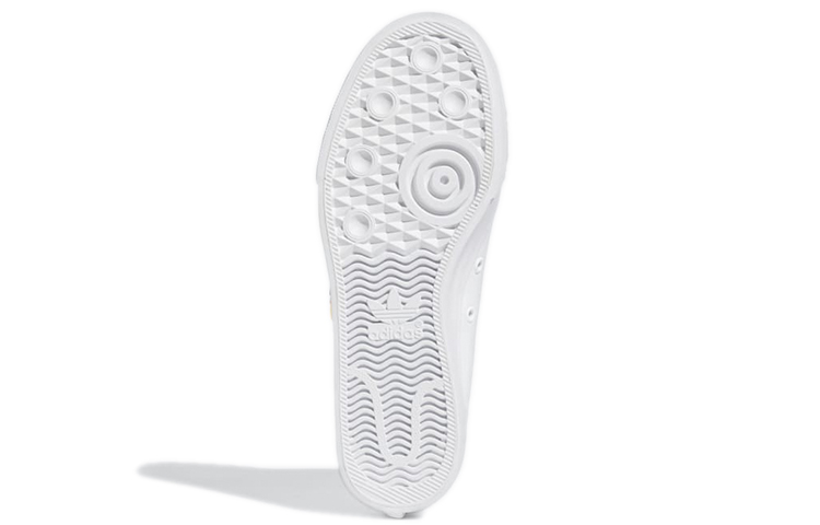 (W) adidas Nizza Trefoil Hi Cloud White Gold Metallic 圖 6