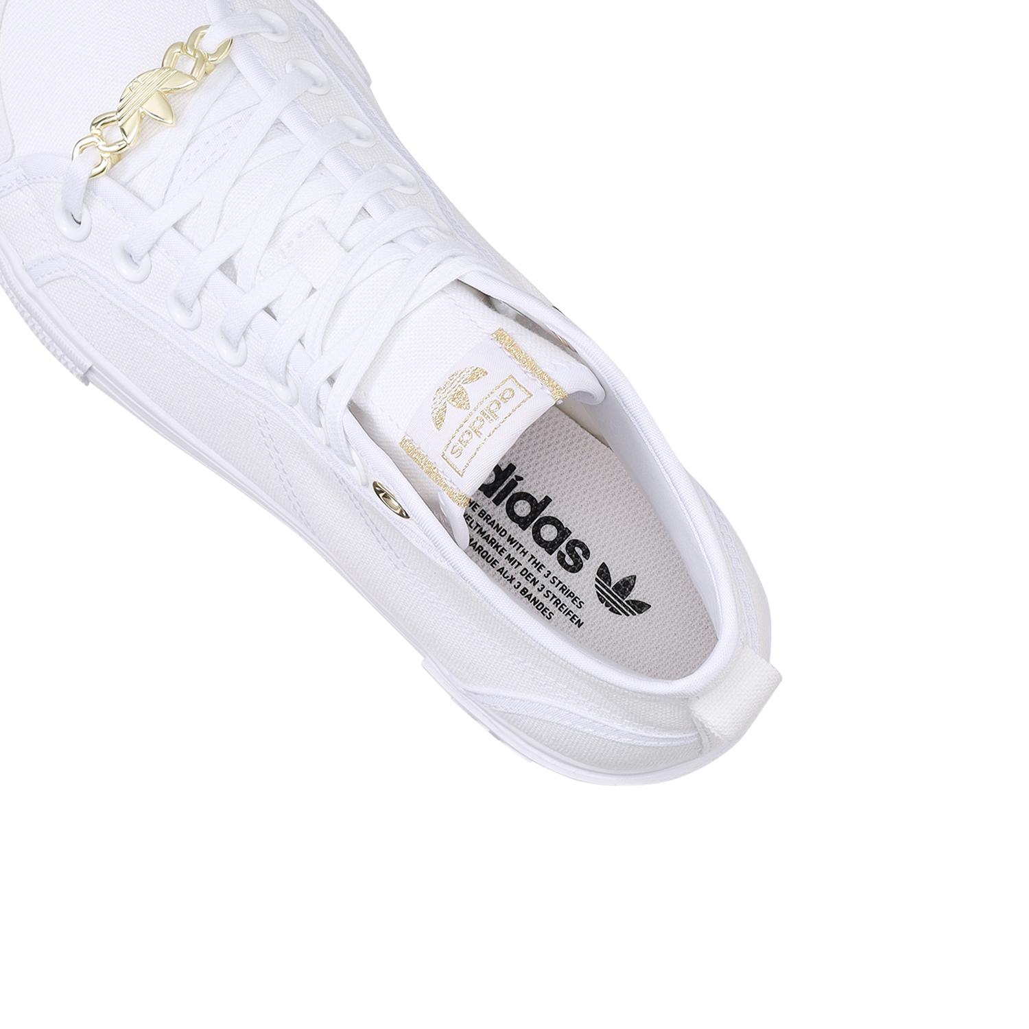 (W) Adidas Nizza Trek W 'Footwear White/Gum/Core Black' 圖 7