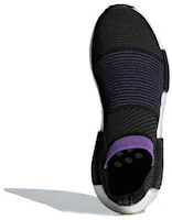 Shop adidas originals NMD CS1 Boost 低筒 運動休閒鞋 女款 黑紫色