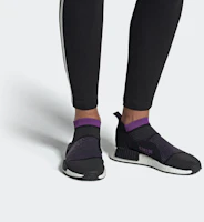 Details for adidas originals NMD CS1 Boost 低筒 運動休閒鞋 女款 黑紫色
