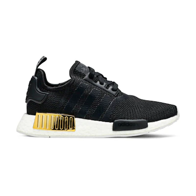 (W) adidas NMD_R1 'Black Gold Metallic'
