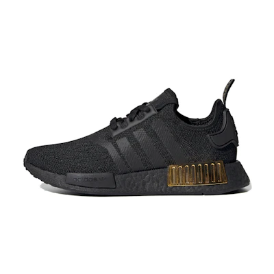 (W) adidas NMD_R1 'Black Gold Metallic'