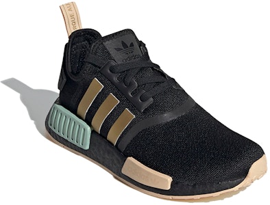 (W) アディダス NMD_R1 ブラックゴールドメタリック FY3565 Lookbook (W) アディダス NMD_R1 ブラックゴールドメタリック FY3565
