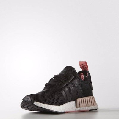 Adidas nmd r1 womens black peach best sale
