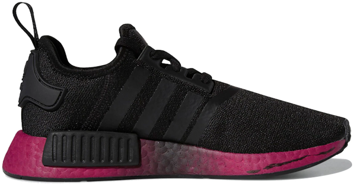 (女性)adidas NMD_R1 '黑色能量莓' FZ4543 Lookbook (女性)adidas NMD_R1 '黑色能量莓' FZ4543