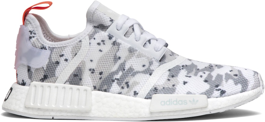Women adidas NMD R1 Cloud White Solar Red G27933 G27933