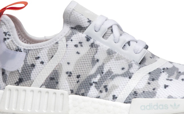 Adidas nmd cloud white solar red deals