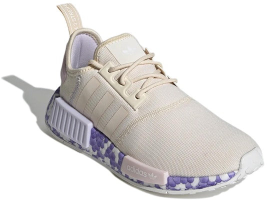 (W) adidas NMD_R1 'Color Splash - Putih Wonder Ungu Lembut' GW5694 Lookbook (W) adidas NMD_R1 'Color Splash - Putih Wonder Ungu Lembut' GW5694