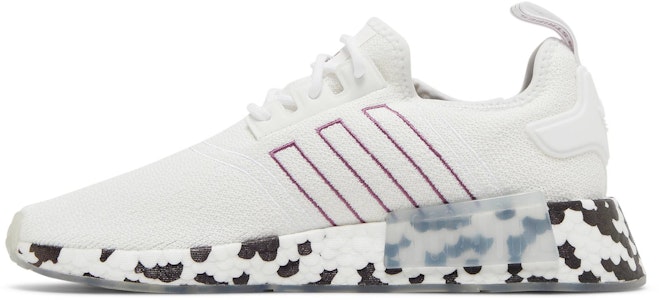 (W) adidas NMD_R1 'Color Splash - Blanco Púrpura Activo' GZ7995 Lookbook (W) adidas NMD_R1 'Color Splash - Blanco Púrpura Activo' GZ7995