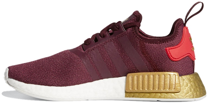 (W) adidas NMD_R1 'Maroon Gold' Emas Marun FY9390 Buy (W) adidas NMD_R1 'Maroon Gold' Emas Marun FY9390
