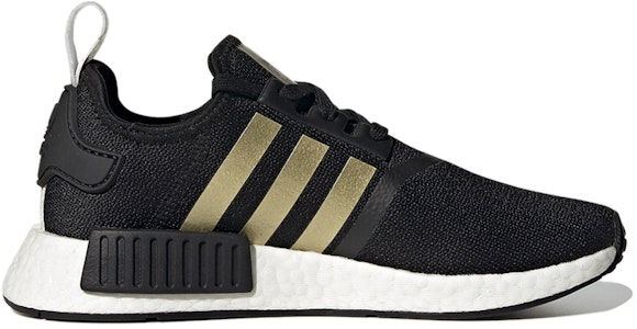 (W) 阿迪达斯 NMD_R1 '金属条纹 - 黑色核心' FX8833 Order (W) 阿迪达斯 NMD_R1 '金属条纹 - 黑色核心' FX8833
