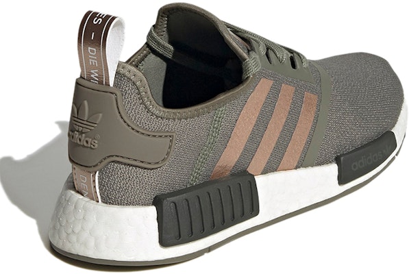 (Women) adidas NMD_R1 'Metallic Formstrip - Legacy Green' FX8832 Shop (Women) adidas NMD_R1 'Metallic Formstrip - Legacy Green' FX8832