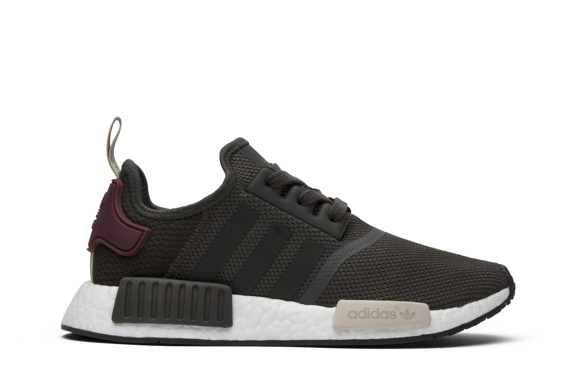 Buy (W) adidas NMD_R1 'Olive Maroon' Sepatu Sneakers Hijau Marun BA7752