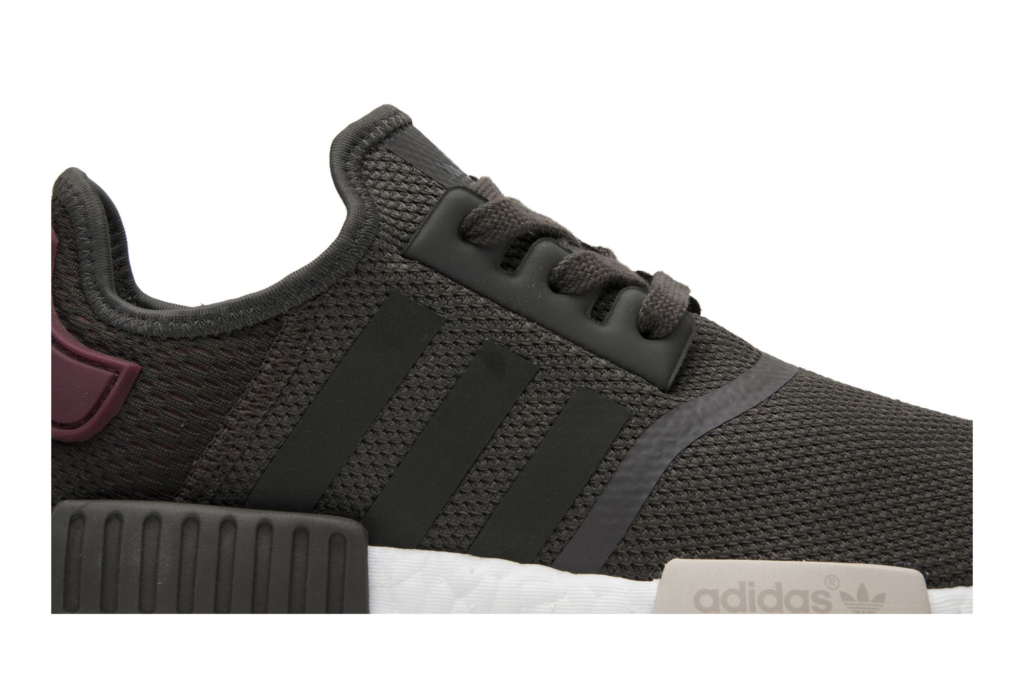 Order (W) adidas NMD_R1 'Olive Maroon' Sepatu Sneakers Hijau Marun BA7752