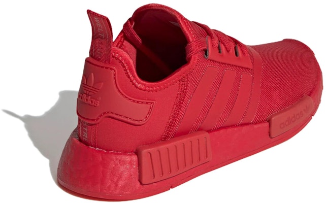 (W) adidas NMD_R1 'Triple Scarlet' Merah Menyala FZ3601 Lookbook (W) adidas NMD_R1 'Triple Scarlet' Merah Menyala FZ3601
