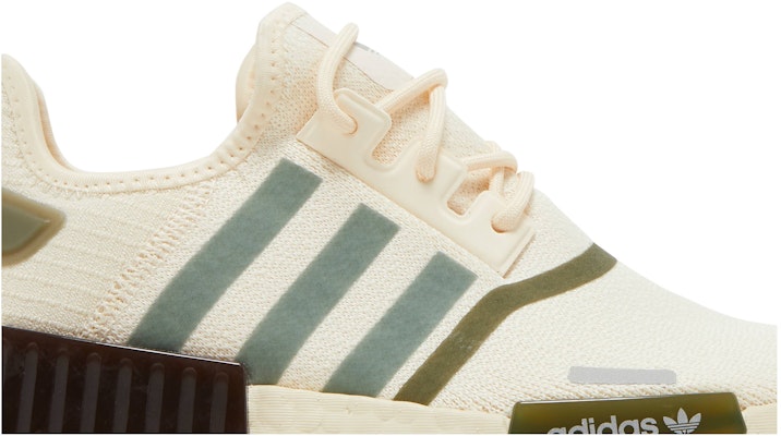 (W) adidas NMD_R1 'Putih Focus Olive' GX6490 Order (W) adidas NMD_R1 'Putih Focus Olive' GX6490