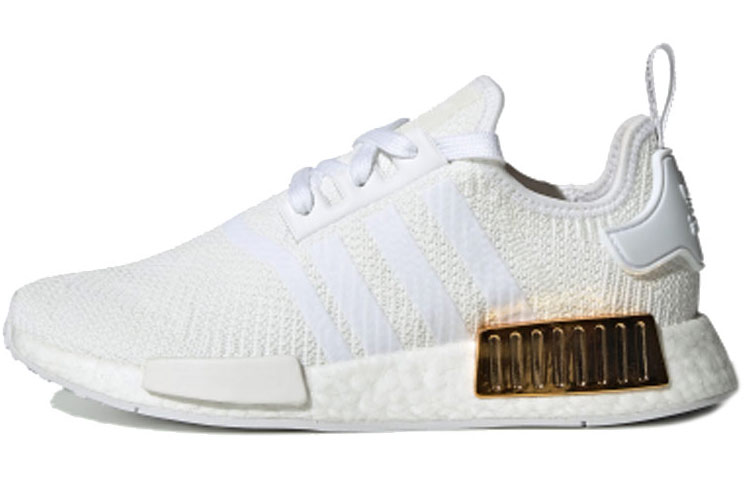 Buy adidas originals NMD_R1 烫金低帮運動鞋 女款 白