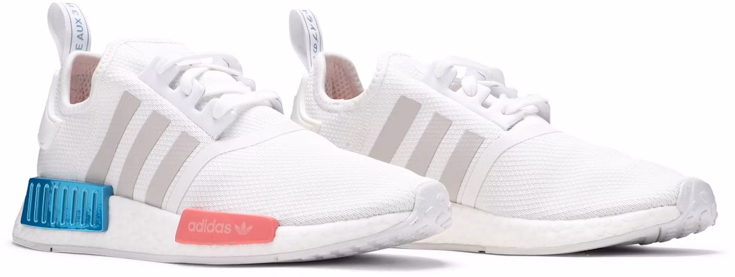 (Women) adidas NMD_R1 'White Grey Blue Rose' FX7074 Cheap (Women) adidas NMD_R1 'White Grey Blue Rose' FX7074
