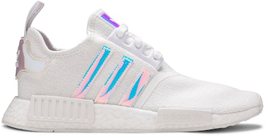 (Women) adidas NMD_R1 'White Iridescent' FY1263 (Women) adidas NMD_R1 'White Iridescent' FY1263