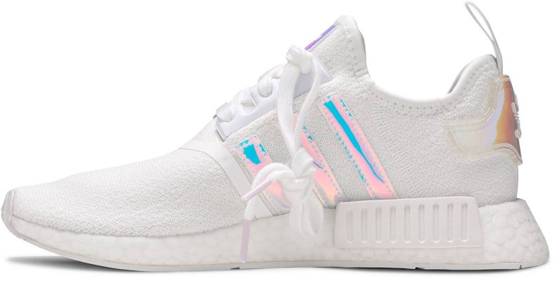 (Women) adidas NMD_R1 'White Iridescent' FY1263 Lookbook (Women) adidas NMD_R1 'White Iridescent' FY1263