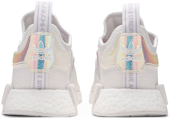 (Women) adidas NMD_R1 'White Iridescent' FY1263 Details for (Women) adidas NMD_R1 'White Iridescent' FY1263