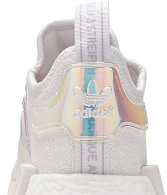 (Women) adidas NMD_R1 'White Iridescent' FY1263 Sizing (Women) adidas NMD_R1 'White Iridescent' FY1263