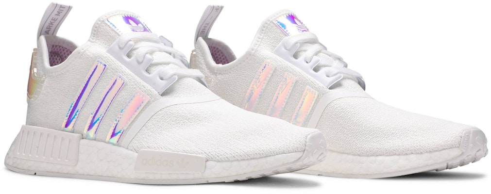 (Women) adidas NMD_R1 'White Iridescent' FY1263 Cheap (Women) adidas NMD_R1 'White Iridescent' FY1263