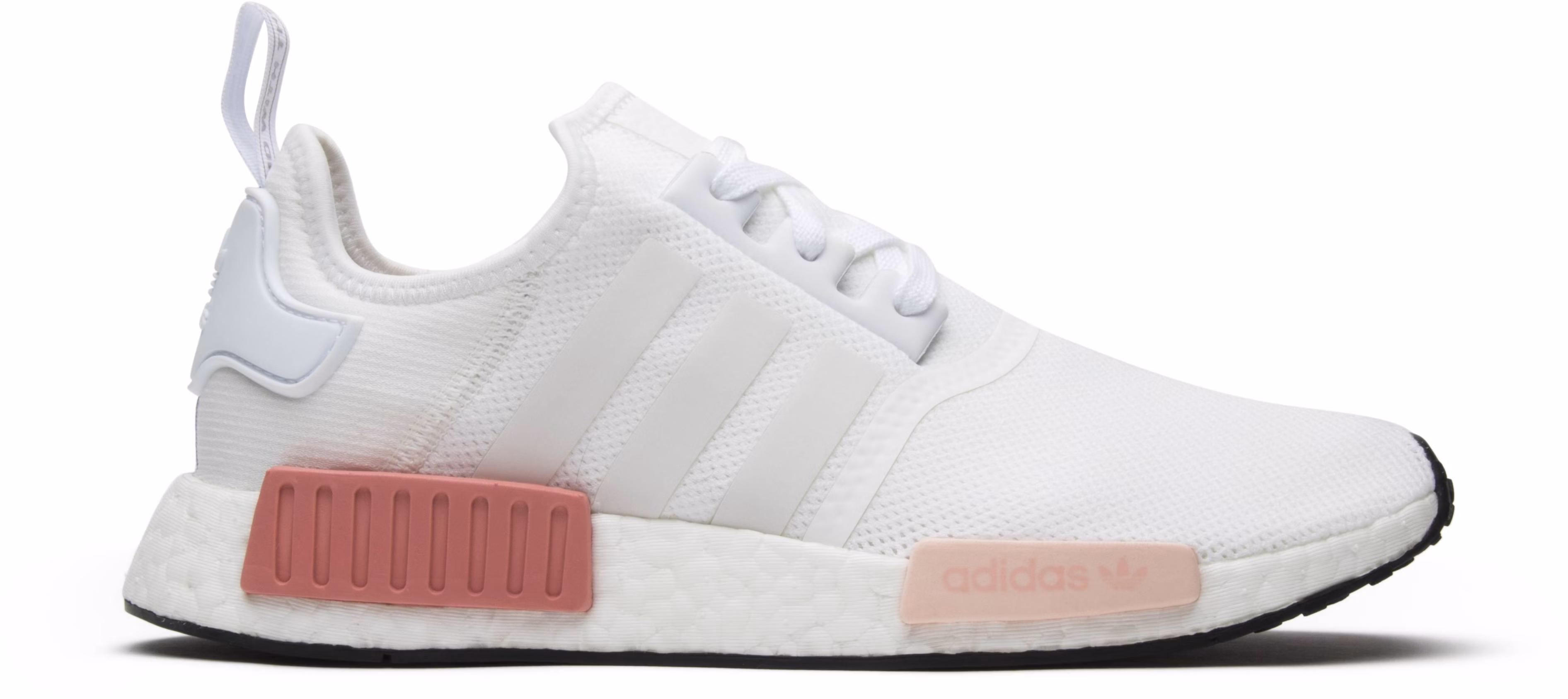 White and 2025 pink adidas nmd