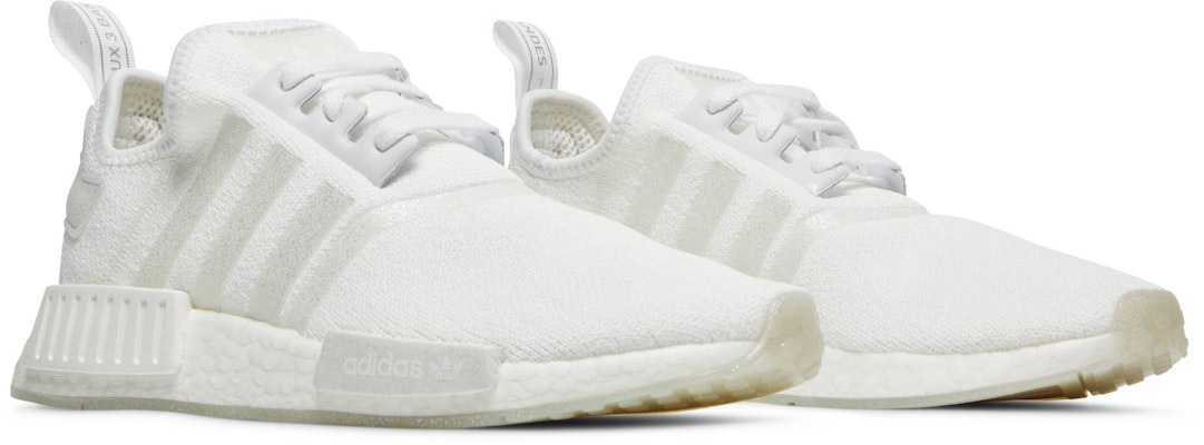 (W) 阿迪达斯 NMD_R1 '白色银色金属' GX0033 Cheap (W) 阿迪达斯 NMD_R1 '白色银色金属' GX0033